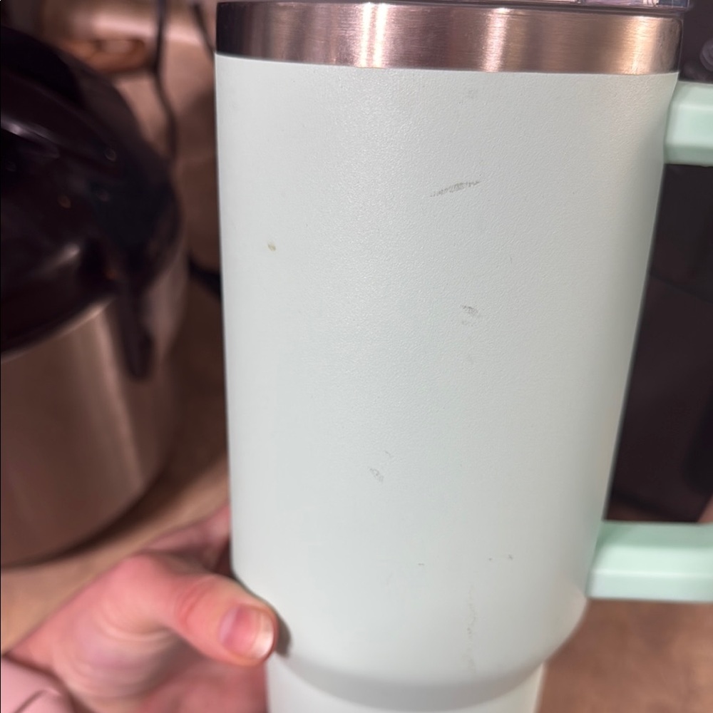 Russ Green Mug Insulated Matte Finish - Picture 6 of 8